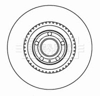 Disque de frein BORG & BECK BBD5806S