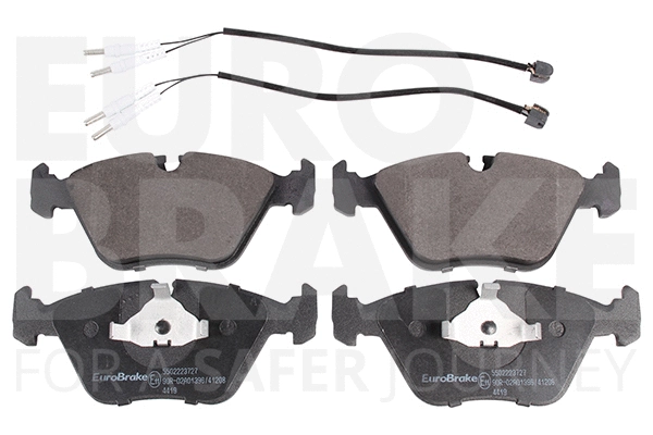 Kit de plaquettes de frein, frein à disque EUROBRAKE 5502223727