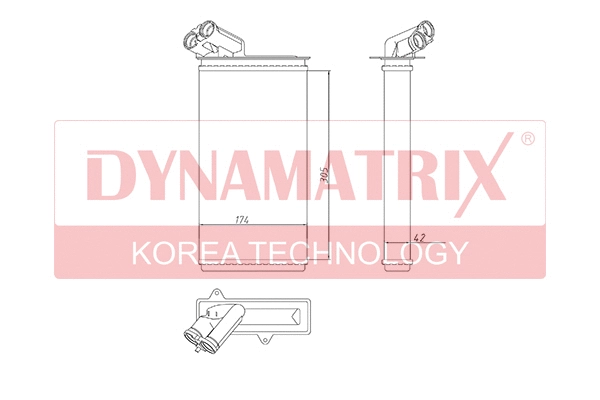 Système de chauffage DYNAMATRIX DR71149