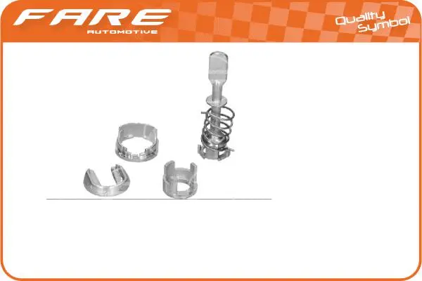 Jeu de cylindres de serrures FARE SA 32182