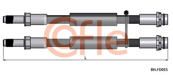Flexible de frein COFLE 92.BH.FD105