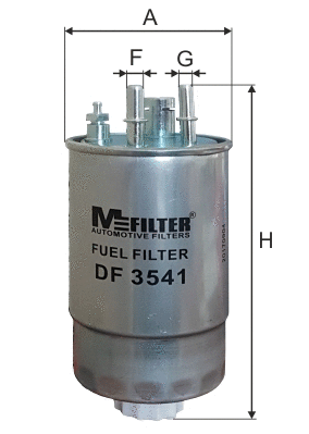 Filtre à carburant MFILTER DF 3541