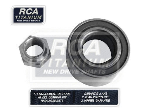 Kit de roulements de roue RCA FRANCE RCAK1520