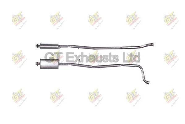 Silencieux central GT Exhausts GPG518