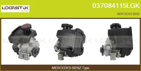 Pompe hydraulique, direction LGK 037084115LGK