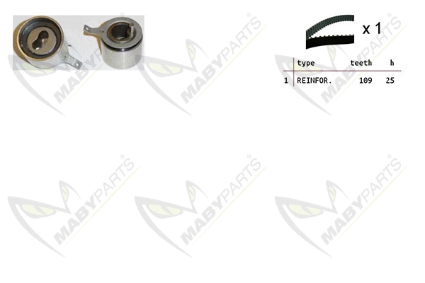 Kit de courroie crantée MABYPARTS OBK010103