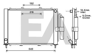 Module de refroidissement EACLIMA 38F60004