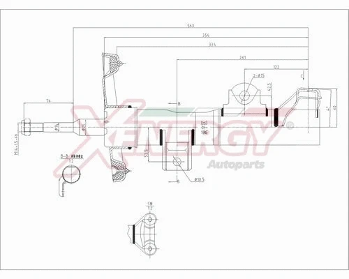 Amortisseur AP XENERGY X920335