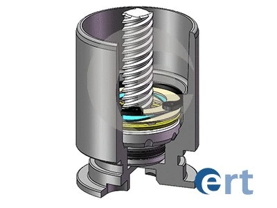 Piston, étrier de frein ERT 150198RK