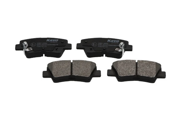 Kit de plaquettes de frein, frein à disque KAVO PARTS KBP-3062