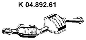 Catalyseur EBERSPÄCHER 04.892.61