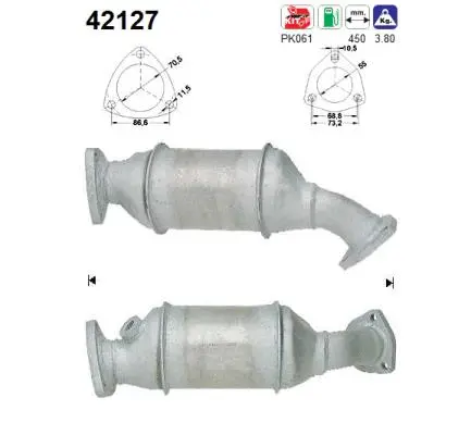 Catalyseur AS 42127