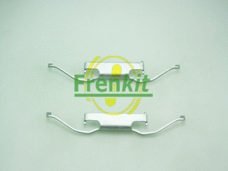 Kit d'accessoires, plaquette de frein à disque FRENKIT 901148