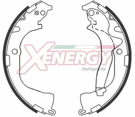 Jeu de mâchoires de frein AP XENERGY X50734
