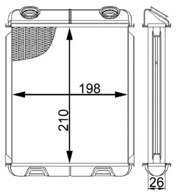 Système de chauffage MAHLE AH 21 000S