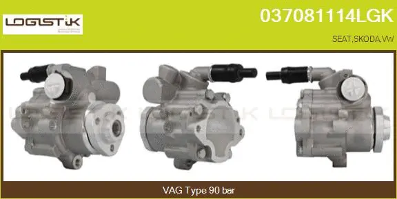 Pompe hydraulique, direction LGK 037081114LGK