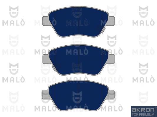 Kit de plaquettes de frein, frein à disque AKRON-MALÒ 1051129