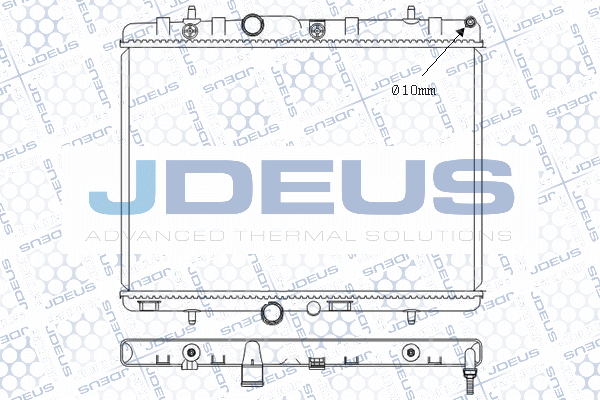 Radiateur, refroidissement du moteur JDEUS M-0210430
