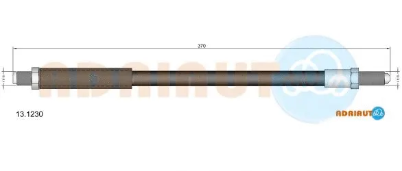Flexible de frein ADRIAUTO 13.1230