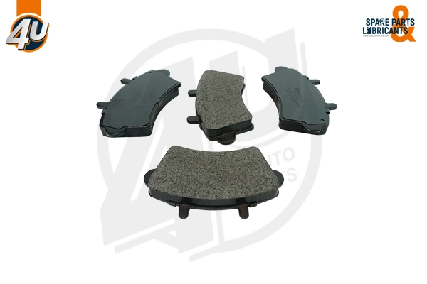 Kit de plaquettes de frein, frein à disque 4U Autoparts 22606RN