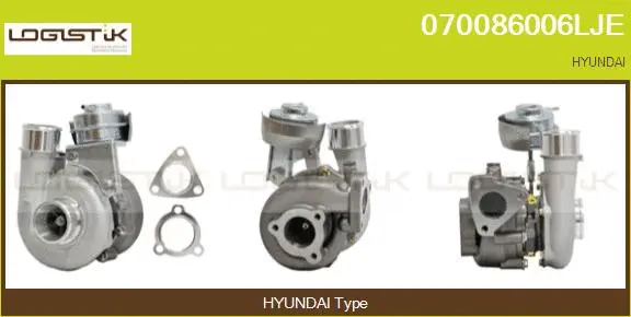 Turbocompresseur, suralimentation LGK 070086006LJE