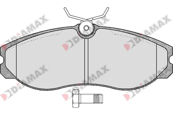 Kit de plaquettes de frein, frein à disque DIAMAX N09208
