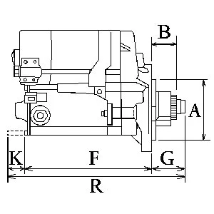 Démarreur HC-Cargo F 032 116 981