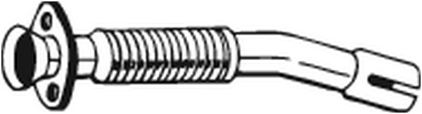 Tube de réparation, catalyseur KLOKKERHOLM 713-351