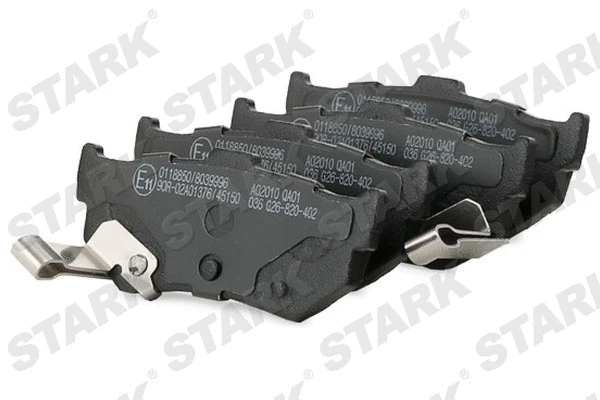 Kit de plaquettes de frein, frein à disque Stark SKBP-0011525