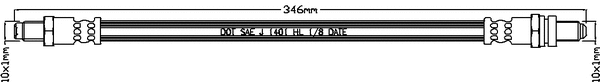 Flexible de frein JURATEK JBH1095
