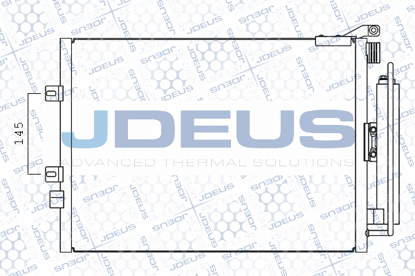 Condenseur, climatisation JDEUS M-7231200