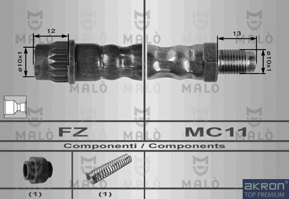 Flexible de frein AKRON-MALÒ 8485