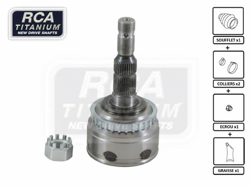 Jeu de joints, arbre de transmission RCA FRANCE OA30A