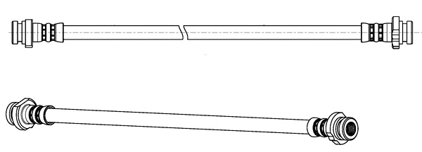 Flexible de frein CEF 512645