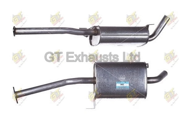 Silencieux central GT Exhausts GDN585