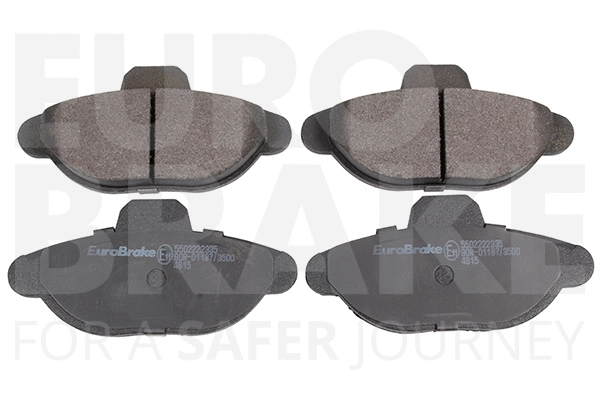 Kit de plaquettes de frein, frein à disque EUROBRAKE 5502222335