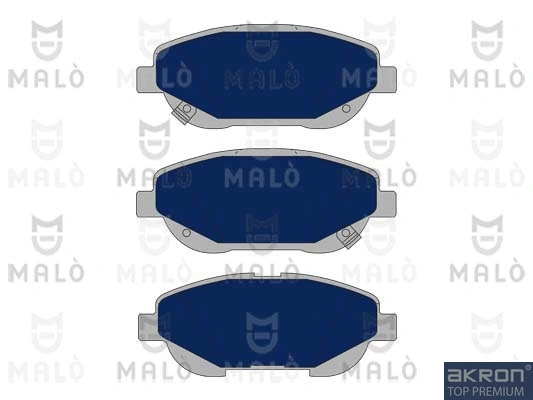 Kit de plaquettes de frein, frein à disque AKRON-MALÒ 1051022