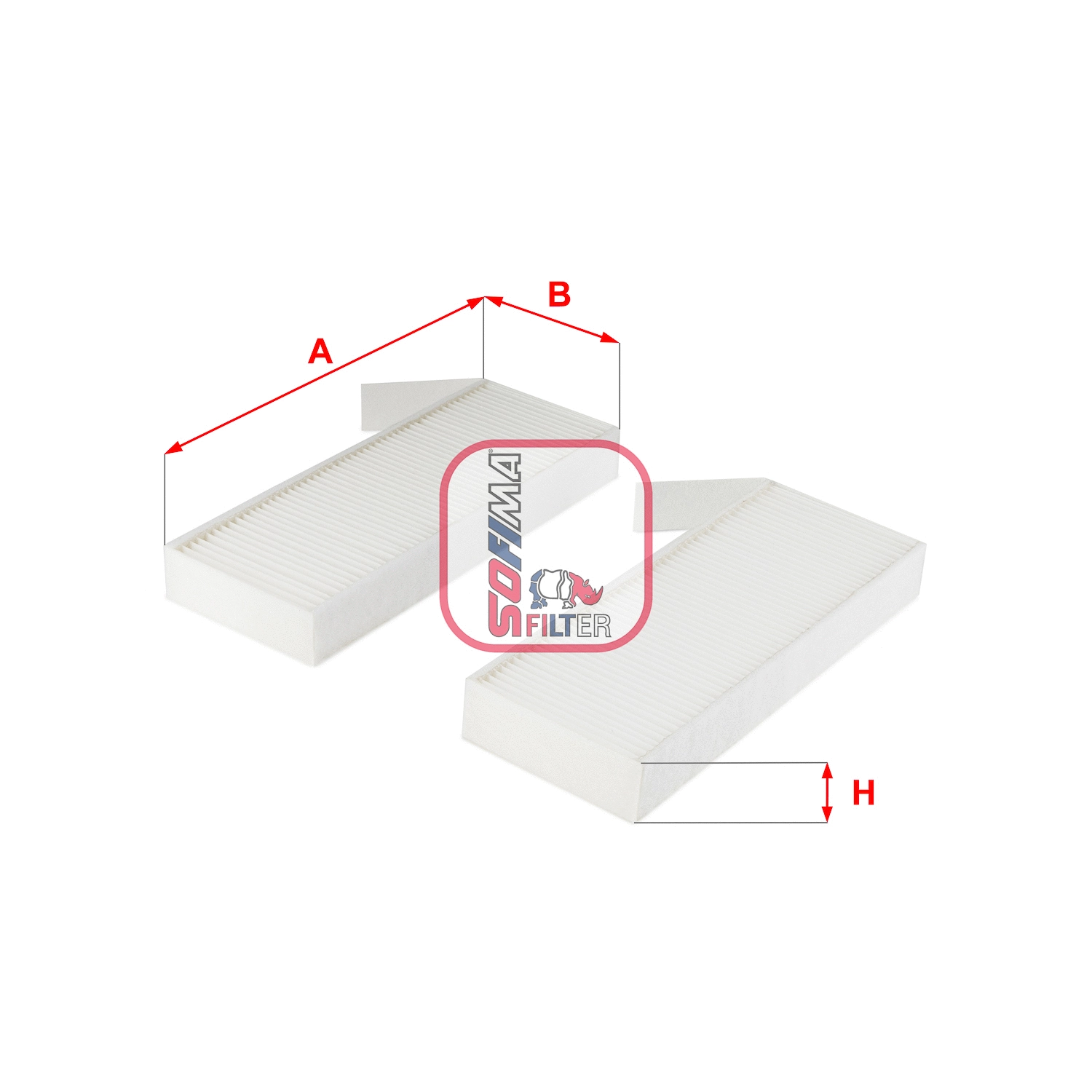 Filtre, air de l'habitacle SOFIMA S 3277 C