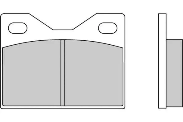 Kit de plaquettes de frein, frein à disque E.T.F. 12-0041