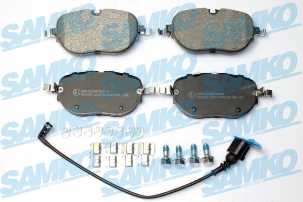 Kit de plaquettes de frein, frein à disque SAMKO 5SP2261AK