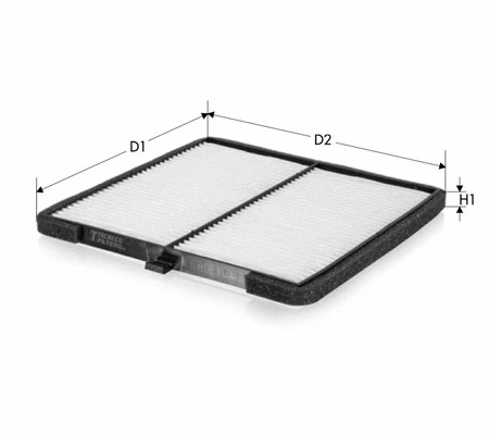 Filtre, air de l'habitacle TECNECO FILTERS CK5551