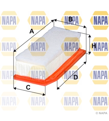 Filtre à air NAPA NFA1542