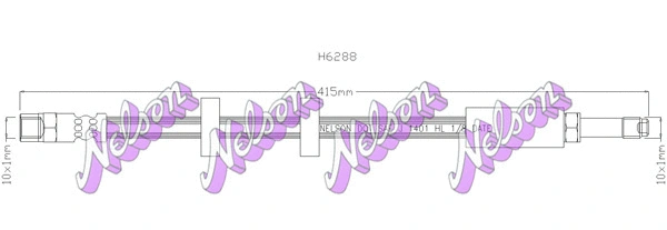 Flexible de frein KAWE H6388