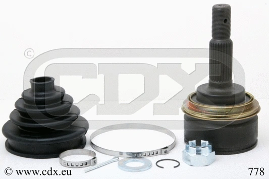 Jeu de joints, arbre de transmission CDX 778
