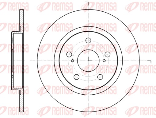Disque de frein REMSA 61325.00