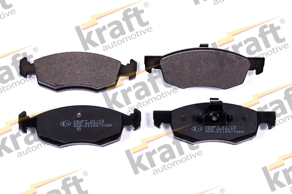 Kit de plaquettes de frein, frein à disque KRAFT AUTOMOTIVE 6005027