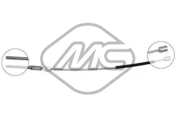 Câble d'accélération Metalcaucho 83275