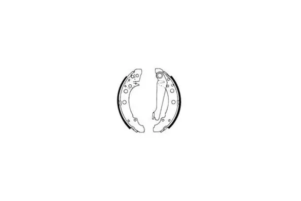 Jeu de mâchoires de frein E.T.F. 09-0306
