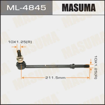 Entretoise/tige, stabilisateur MASUMA ML-4845