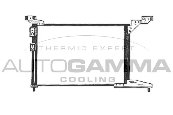 Condenseur, climatisation AUTOGAMMA 102771